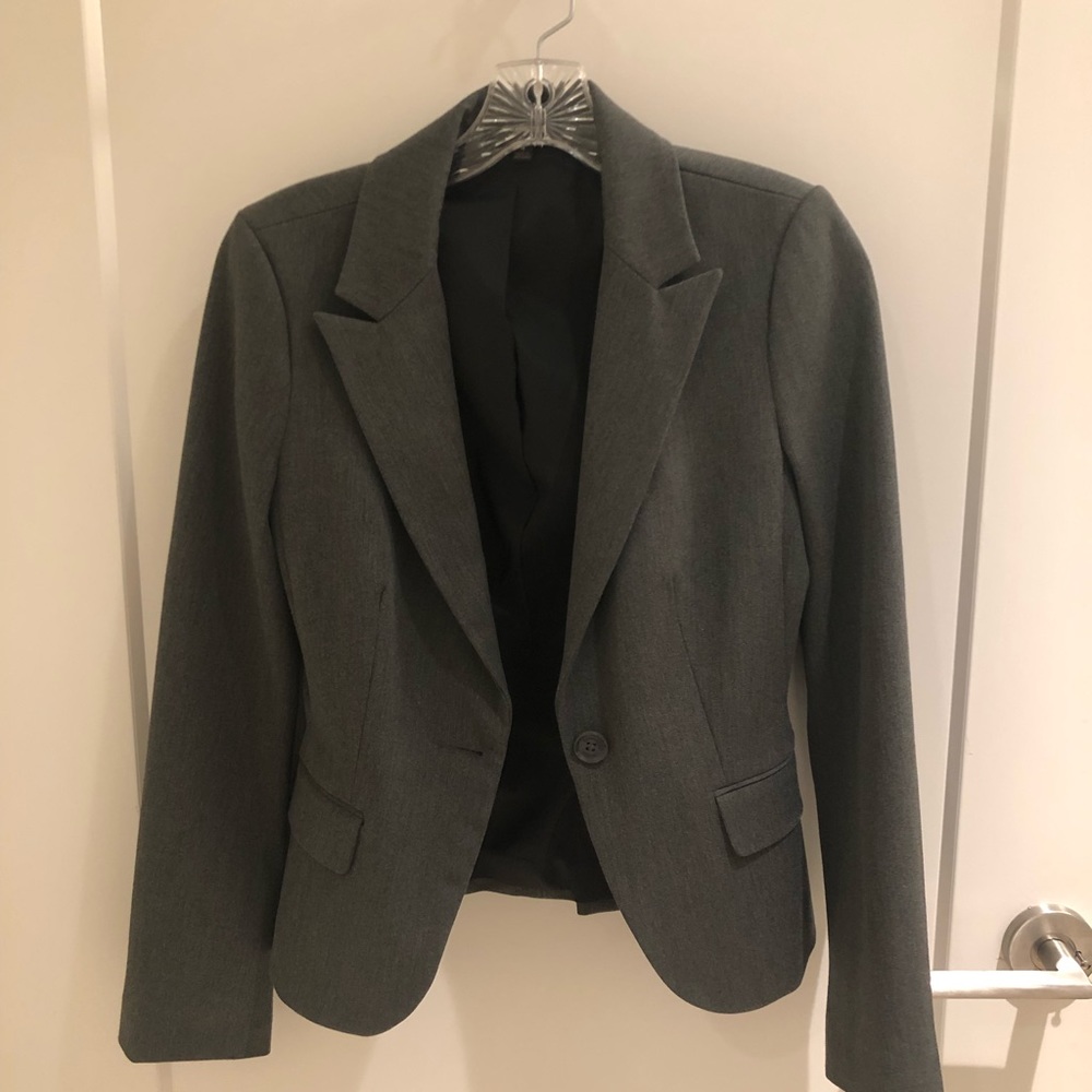 Express gray women’s blazer